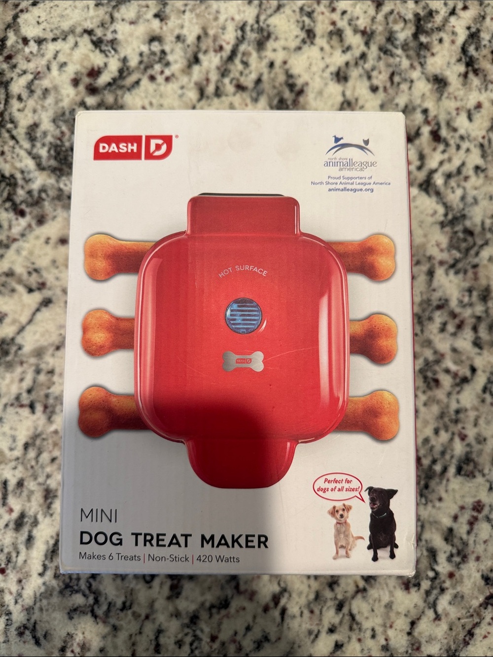 Dash Mini Dog Treat Maker - Red